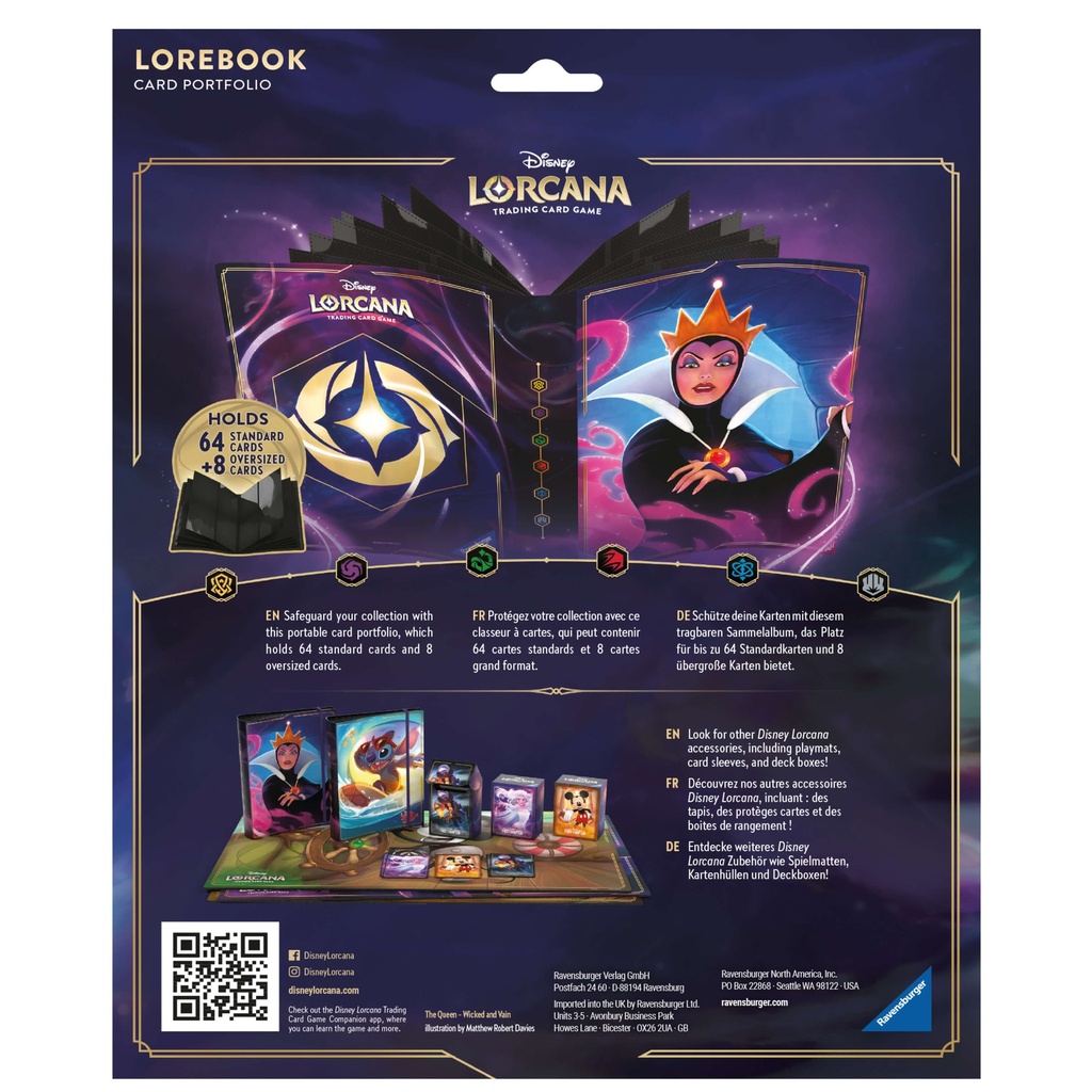Disney Lorcana : Premier Chapitre - Classeur Maléfique - MLV