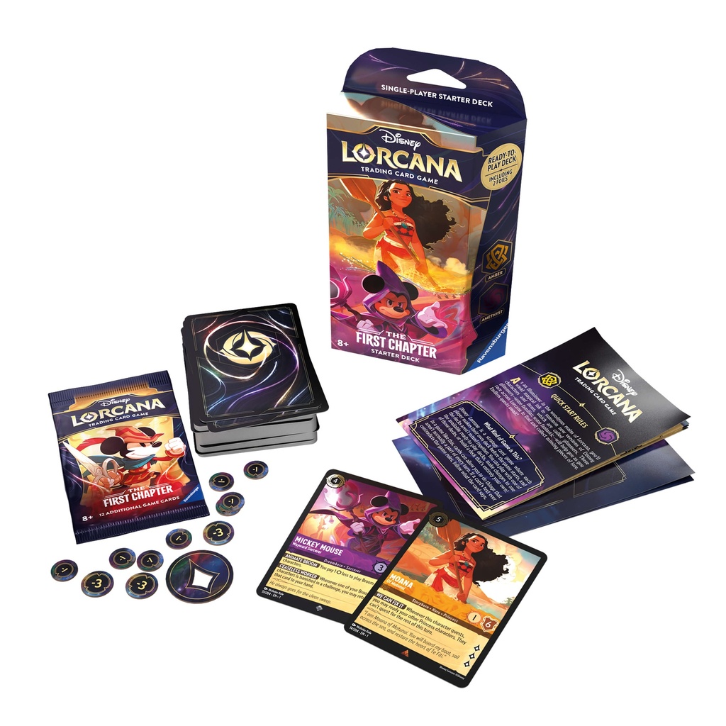 Disney Lorcana : The First Chapter - Starter Deck - Display (x12) - EN