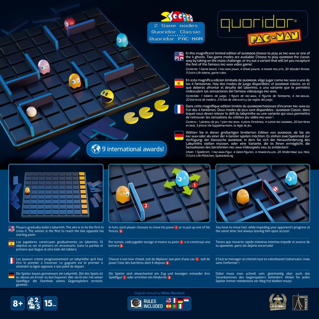 Quoridor Pacman - MLV