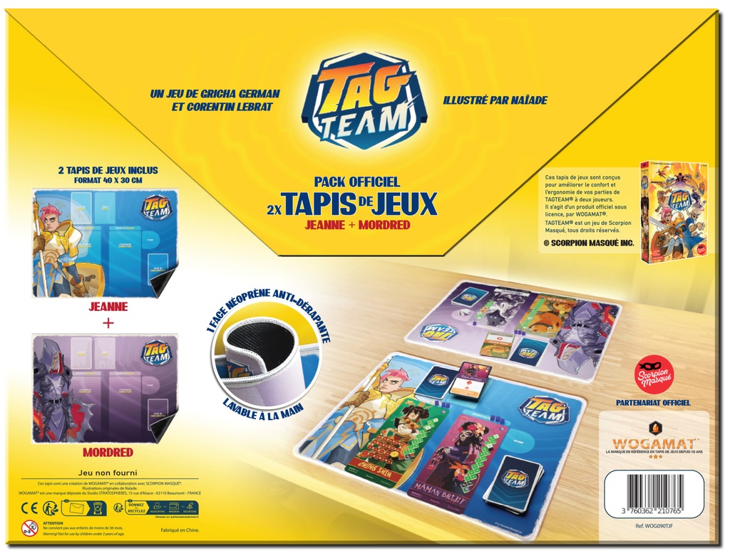Tapis Tag Team (2) (Jeanne &amp; Mordred) - FR