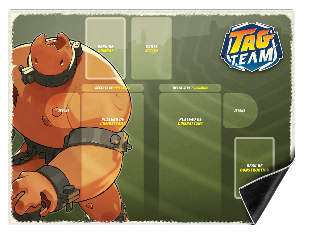 Tapis Tag Team (2) (Milady &amp; Golem) - FR