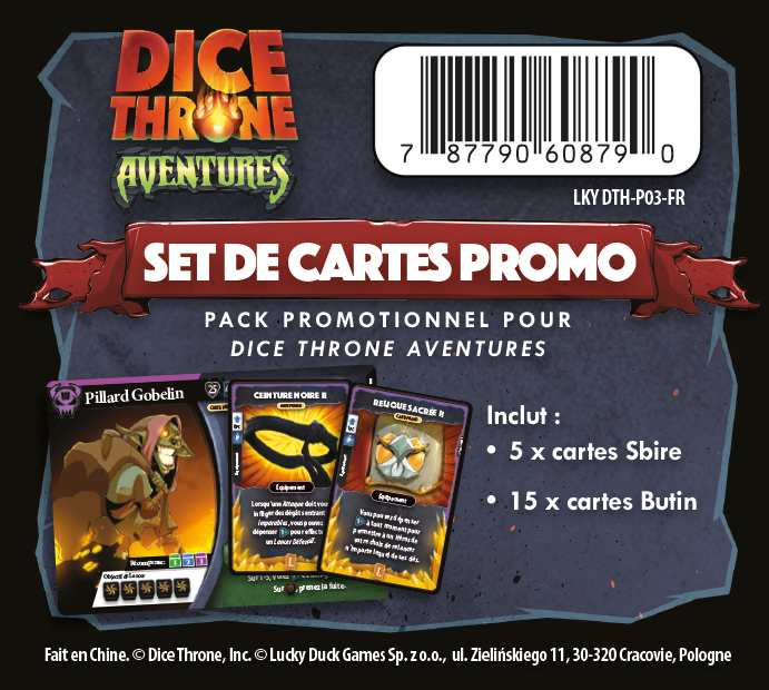 Dice Throne - Aventures : Pack Ext. - FR