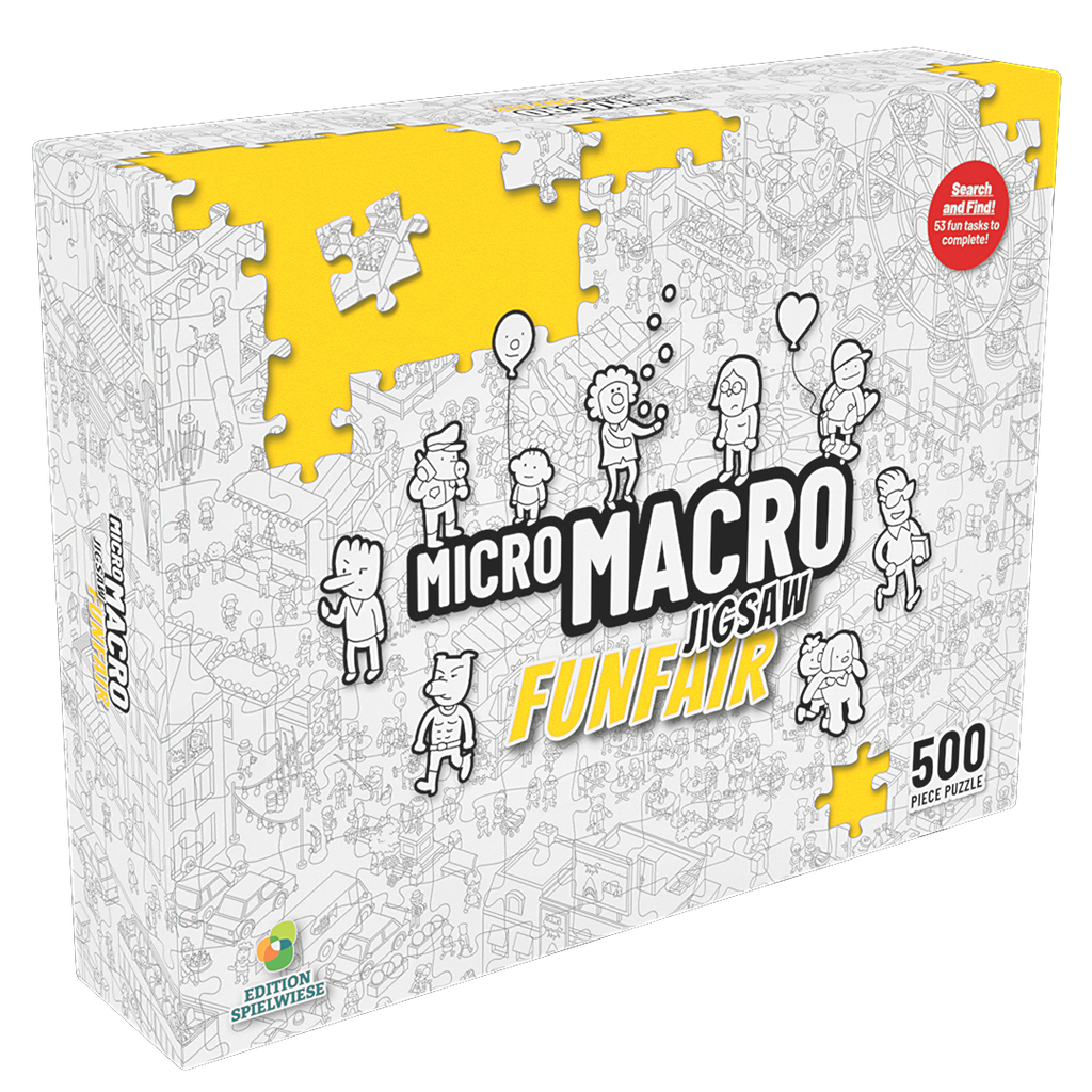 MicroMacro Jigsaw Puzzle - Funfair - EN