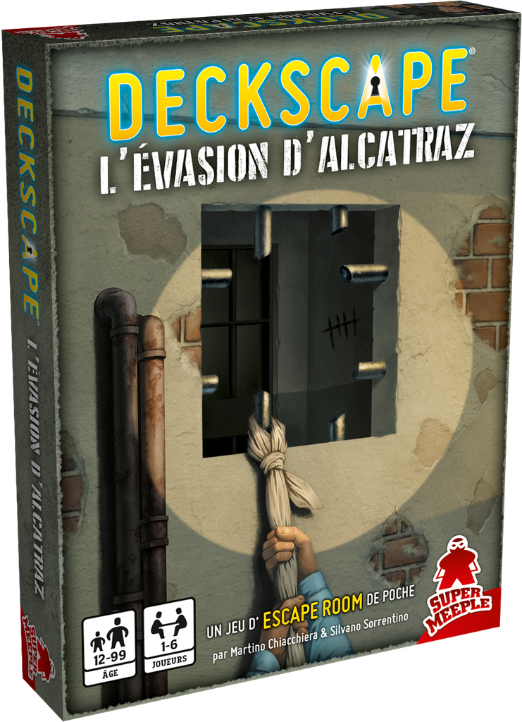 Deckscape : l’Évasion d’Alcatraz - FR
