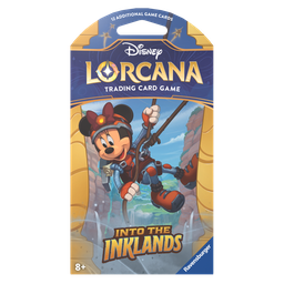 [11098290] Disney Lorcana : Set 3 - Into the Inklands - Booster pack sleeved - EN
