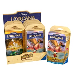 [11098305] Disney Lorcana : Set 3 - Into the Inklands - Starter deck display (x8) - EN