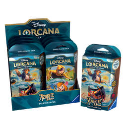 [11098459] Disney Lorcana : Set 6 - Azurite Sea - Starter Deck Display (x8) - EN