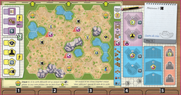 [SPMAKNP01FR] Ark Nova : Ext. Zoo Map 1 - FR