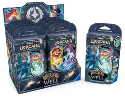 [11090001] Disney Lorcana : Set 10 - Whispers in the Well - Starter Deck Assortment (x8) - EN