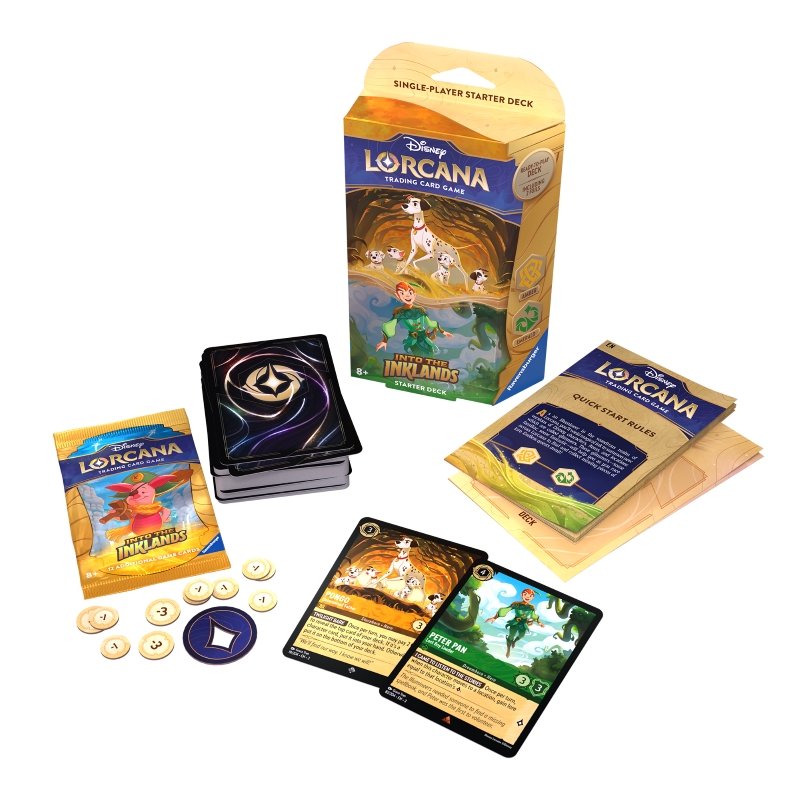 Disney Lorcana : Set 3 - Into the Inklands - Starter deck assortment (x8) - EN