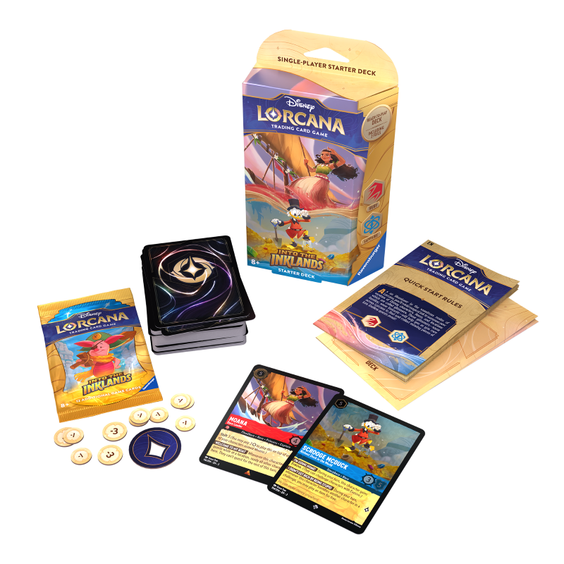 Disney Lorcana : Set 3 - Into the Inklands - Starter deck assortment (x8) - EN