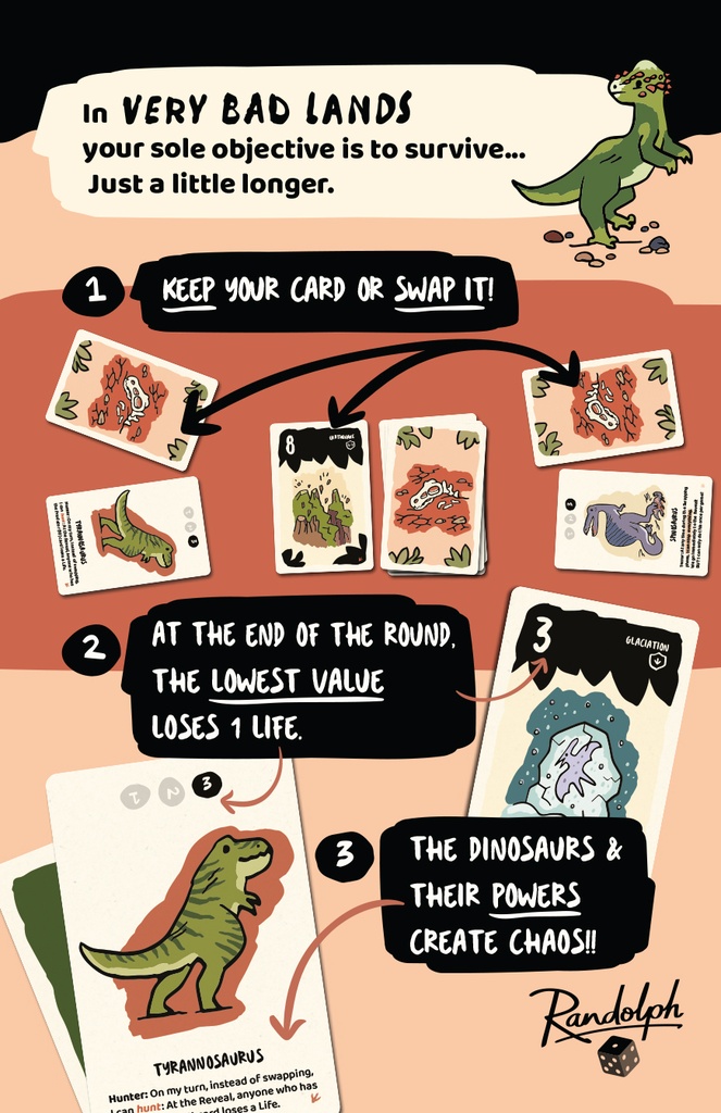 Very Bad Lands - T-Rex - EN