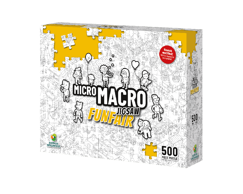 MicroMacro Jigsaw Puzzle : Funfair - EN