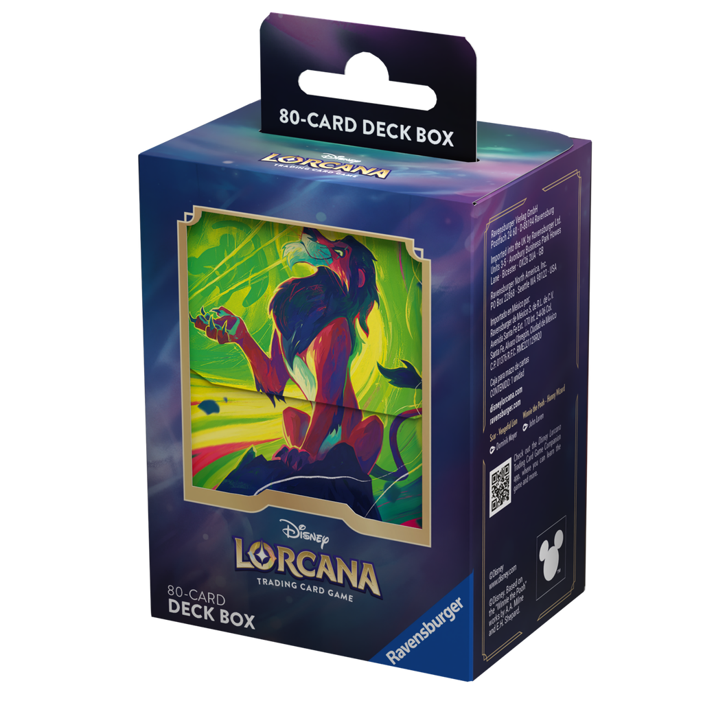 Disney Lorcana : Set 6 - Deck box A (Scar) - MLV