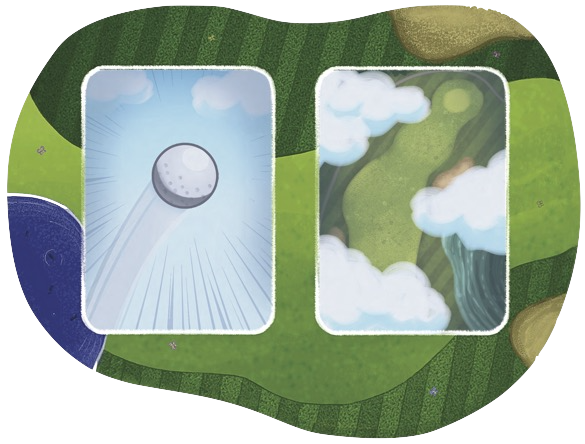 Central playmat Golfie - MLV