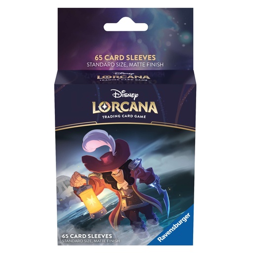 [11098176] Disney Lorcana : Set 1 - Card sleeves pack A (Capitaine Crochet) - MLV