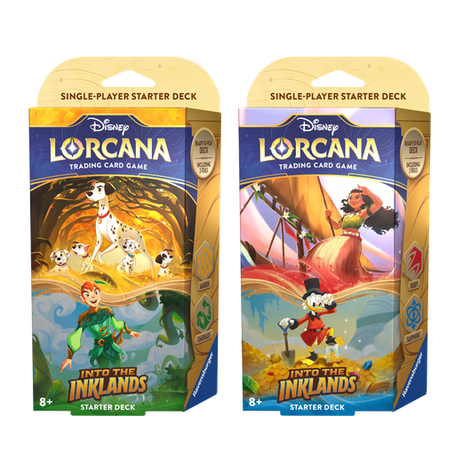 [11098309] Disney Lorcana : Set 2 - Rise of the Floodborn - Starter deck assortment (x8) - EN (copie)