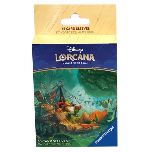 [11098300] Disney Lorcana : Set 3 - Card sleeves pack B (Robin) - MLV