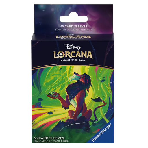 [11098439] Disney Lorcana : Set 6 - Card sleeves pack A (Scar) - MLV