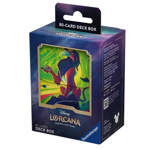 [11098441] Disney Lorcana : Set 6 - Deck box A (Scar) - MLV