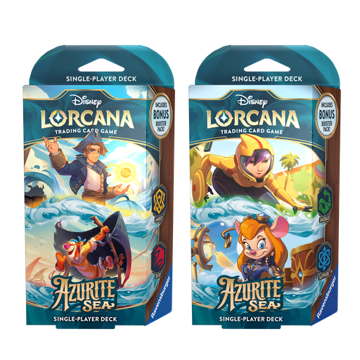 [11098463] Disney Lorcana : Set 6 - Azurite Sea - Starter Deck Assortment (x8) - EN