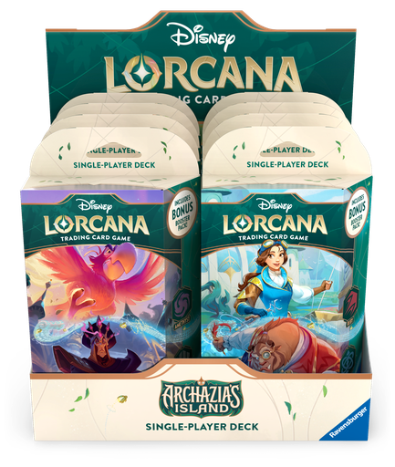 [11098551] Disney Lorcana : Set 7 - Archazia's Island - Starter Deck Assortment (x8) - EN
