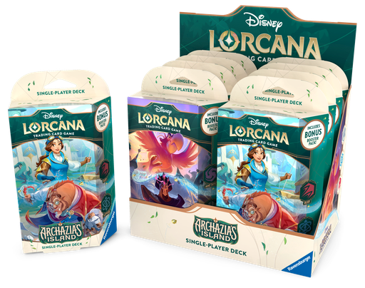 [11098543] Disney Lorcana : Set 7 - Archazia's Island - Starter Deck Display (x8) - EN