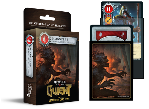 [NOLO-SLEEVE-MON] Gwent Sleeves : Monsters (100) - MLV