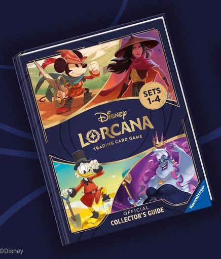 [13000005] Disney Lorcana - Official Collector’s Guide: Sets 1-4 - EN